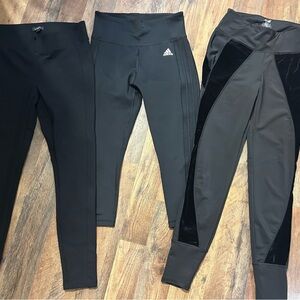 ADIDAS, LOFT, AND AVIA BLACK LEGGINGS!